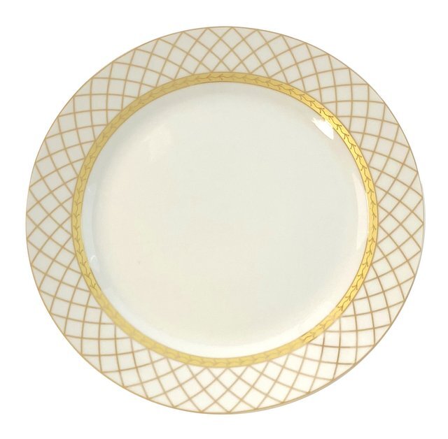 Lattice Gold Porcelain